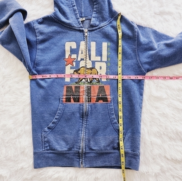 REPUBLIC of California full zip hoodie size medium - Picture 7 of 9